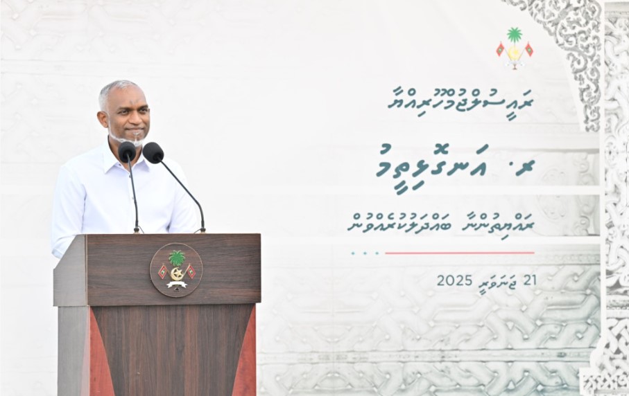ވައުދުފުޅާ އެއްގޮތަށް އަނގޮޅިތީމުގެ ތަރައްޤީގެ ކަންކަން ކުރިއަށްދާނެ ކަމަށް ރައީސް ވިދާޅުވެއްޖެ